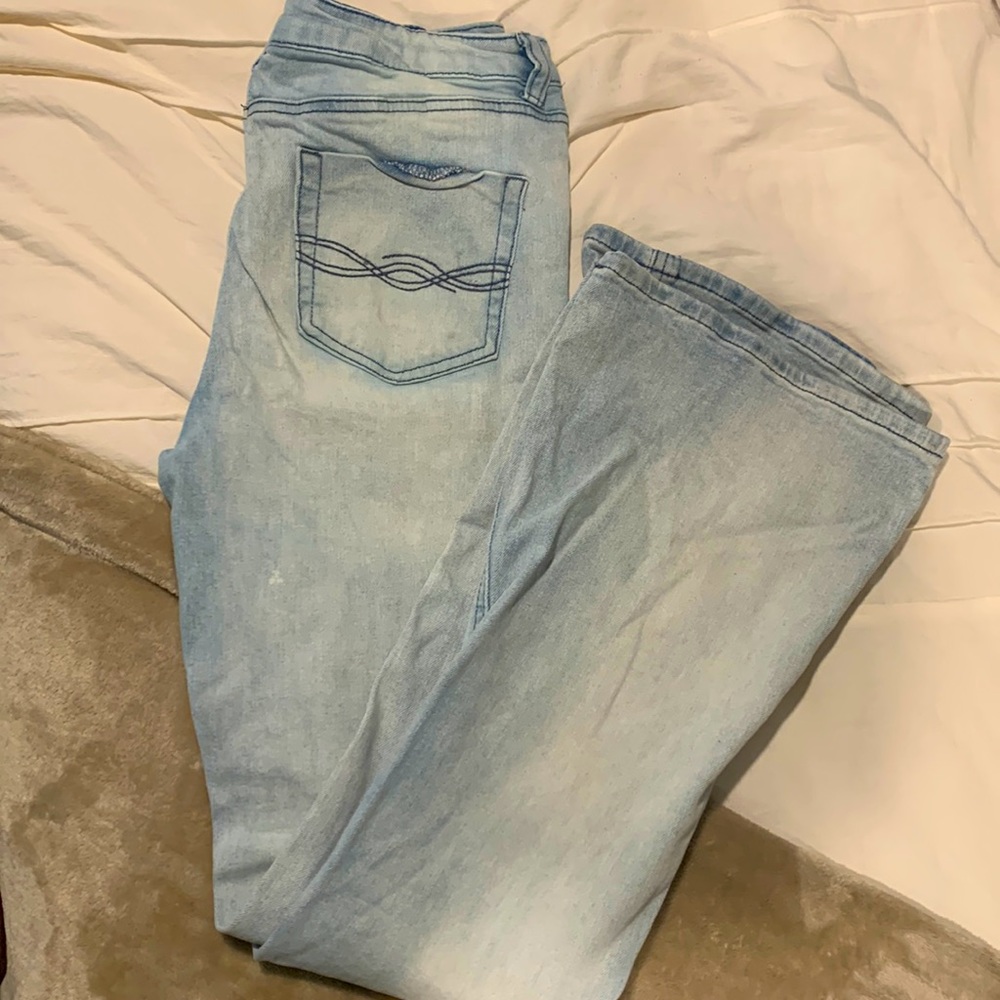 Indigo Rein bootcut jeans, light wash